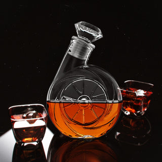 Engine Turbine Whiskey Decanter, 500 ml