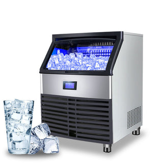 Commercial Automatic Cube Ice Maker — Air-Cooled, 80-120 kg/Day