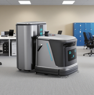 Autonomous Commercial Floor Scrubbing Robot — LiDAR Navigation, App-Controlled