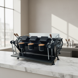 Commercial 3-Group Espresso Machine — Semi-Automatic, Dual Boiler