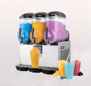 Commercial Slush Granita Machine — 3 Bowls, 36 L