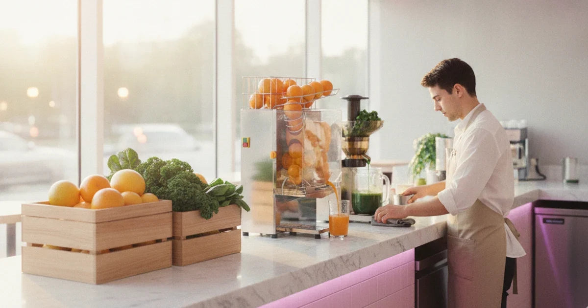 Commercial Juicers Sized to the Morning Queue