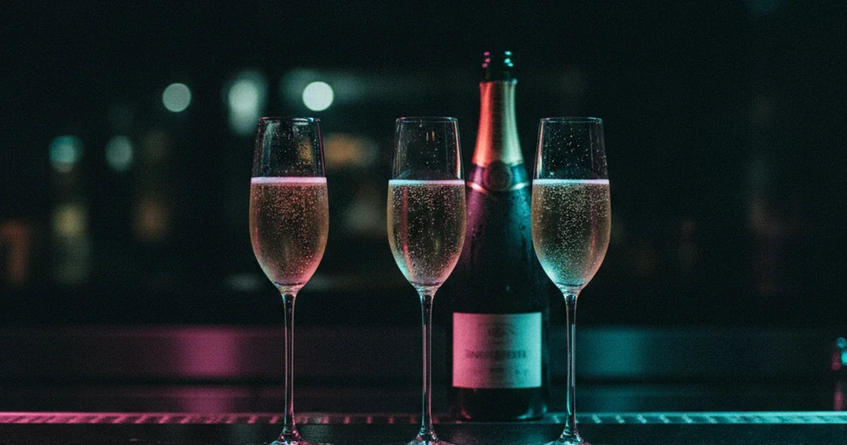 Champagne Glasses That Keep the Bubbles Alive