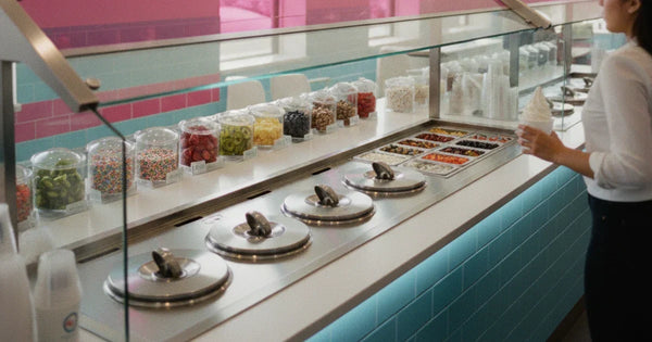 How to Open a Frozen Yogurt Shop When the Customer Sets the Portion
