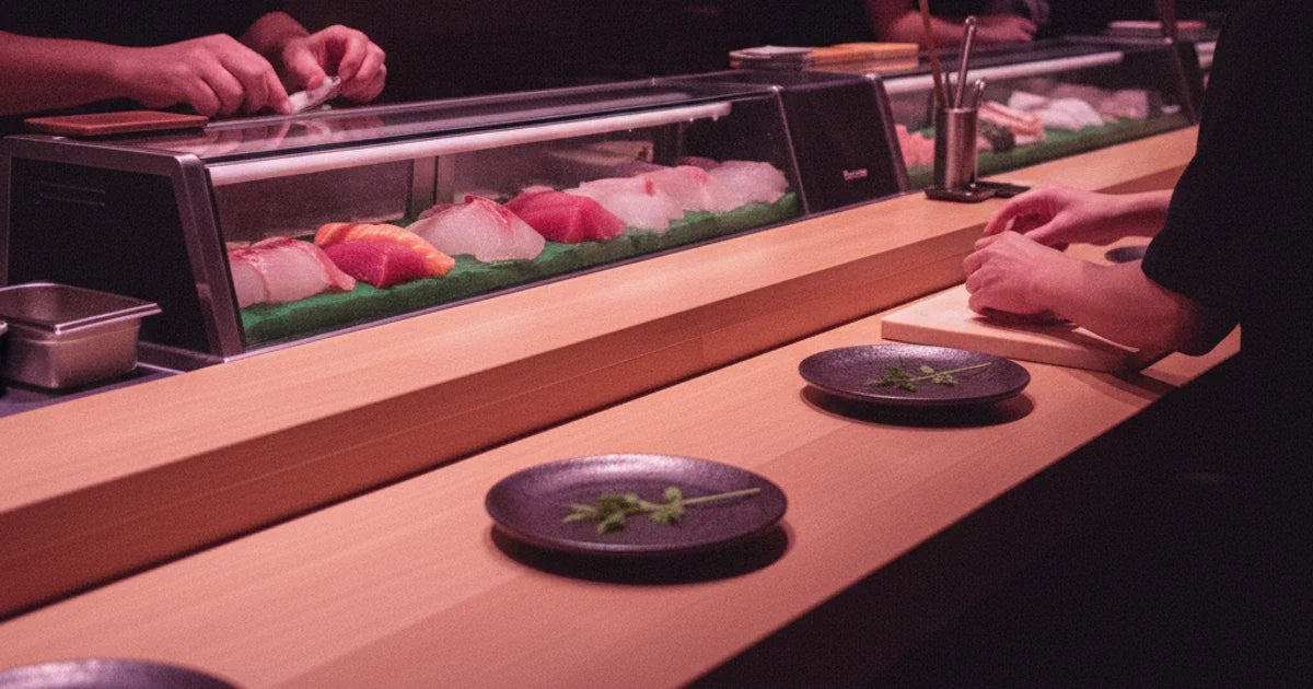 How to Open a Sushi Bar Around One Refrigerated Counter