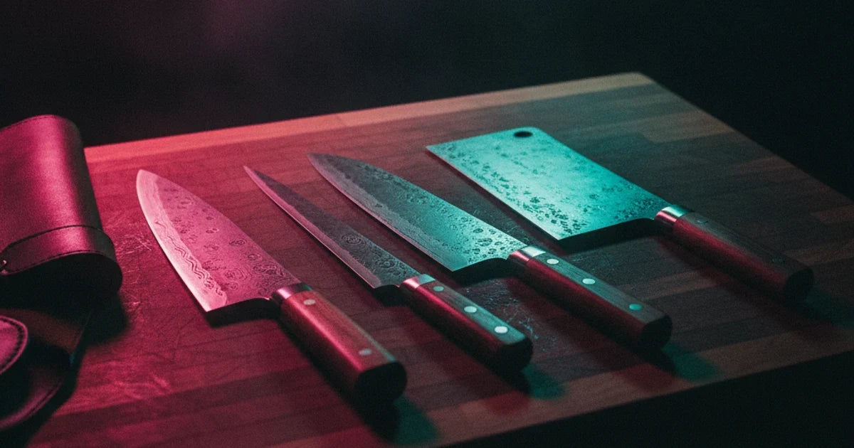 Knife Types Explained: Boning, Butcher, Cleaver, Fillet and Santoku