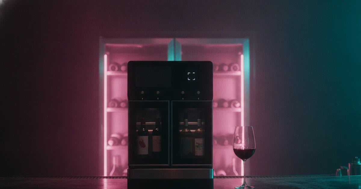 Wine Fridge or Wine Dispenser for a Bar That Pours by the Glass