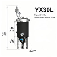 Home Brewing Beer Fermenter Tank — Stainless Steel image preview