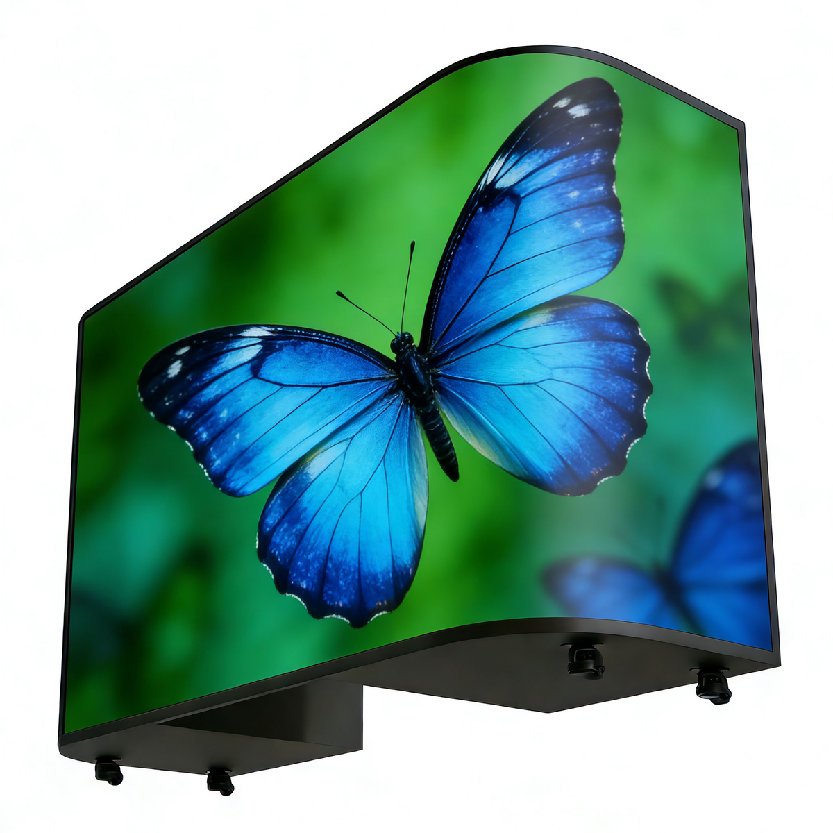 Front Desk LED Display — Curved Reception & DJ Booth Screen