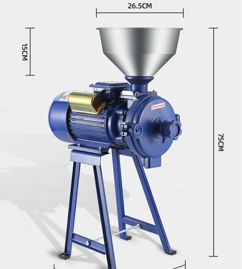 Electric 2-Roller Grain Mill — Home Brew & Grain Grinder