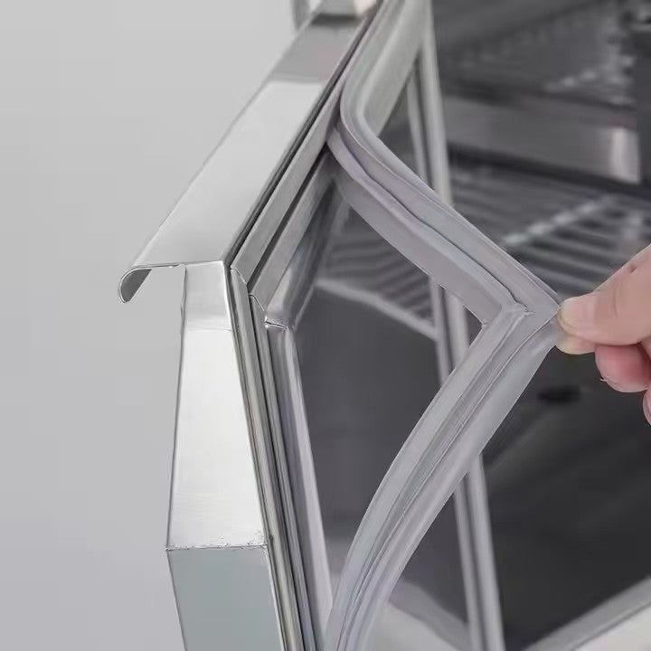 Refrigerated Pizza & Sandwich Prep Table — Countertop Salad Prep Cooler