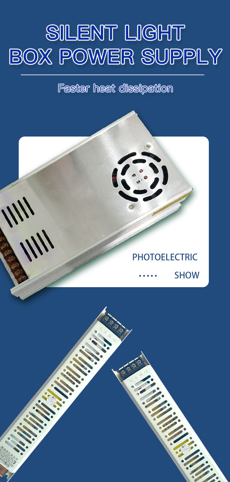 LED Fabric Backdrop Display Stand — Tension Light Box