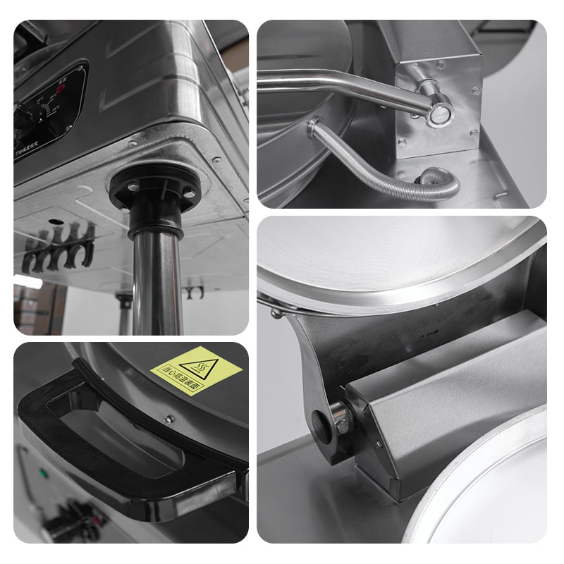 Commercial Electric Crepe Maker — Single & Double Plate, 3–10 kW