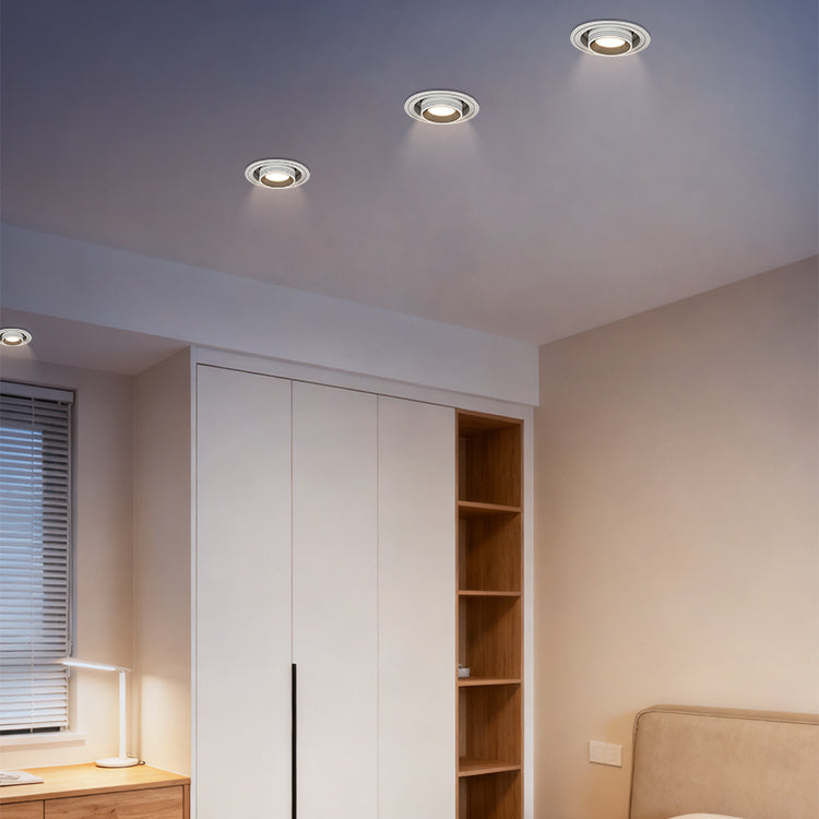 Commercial LED Track Spotlight — 30W Adjustable Anti-Glare