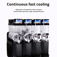 Commercial 4-Tank Slush &amp; Cold Drink Machine — Self-Serve image preview