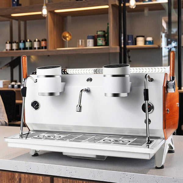 Commercial Semi-Automatic Espresso Machine — Touchscreen, 1- or 2-Group