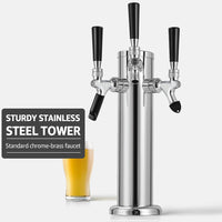 Triple-Tap Draft Beer Tower image preview