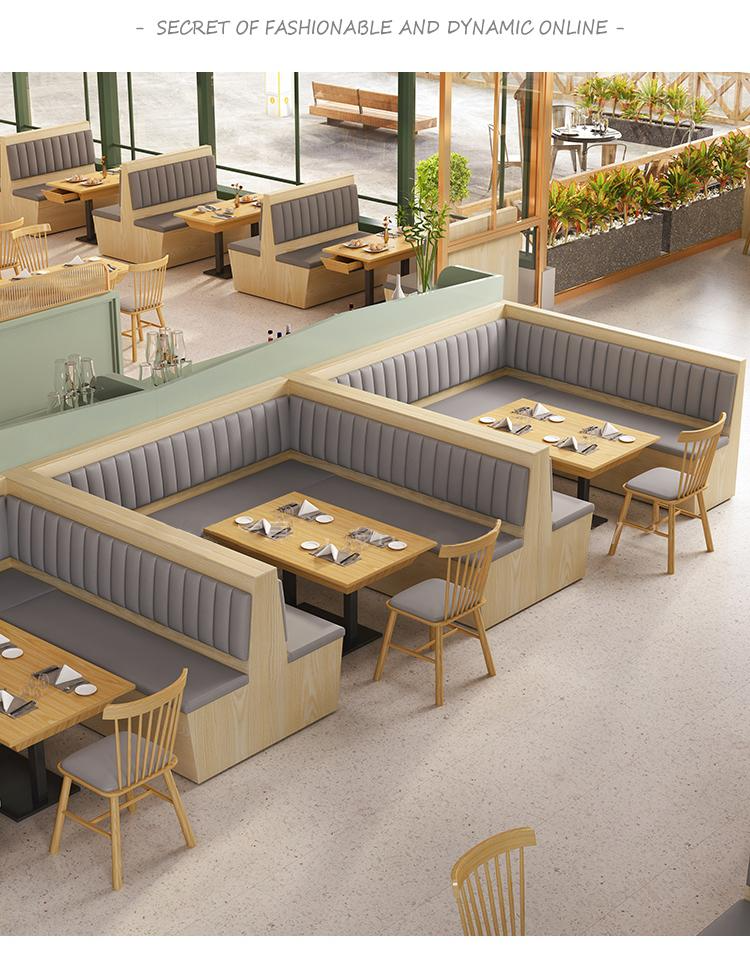 Commercial Restaurant Booth Seating — Plywood, Vinyl-Upholstered