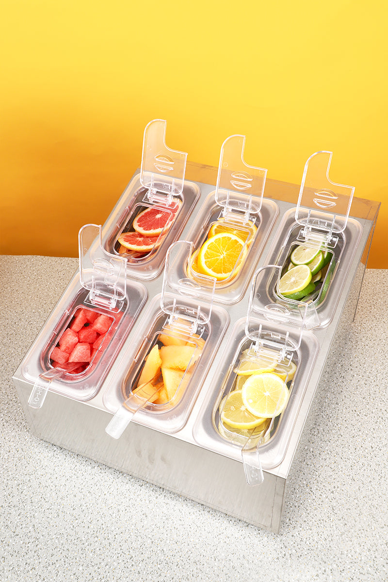 Stainless Steel Seasoning Dispenser — Reusable Bar & Restaurant Caddy