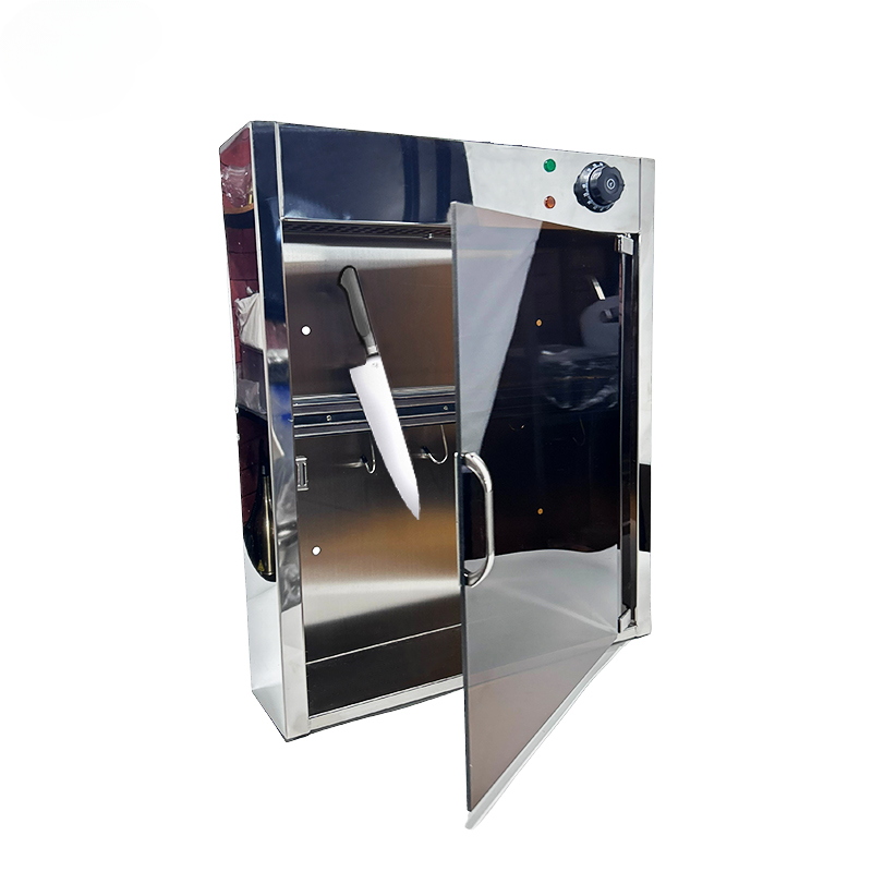 Commercial UV Knife Sterilizer — Stainless Steel Cabinet