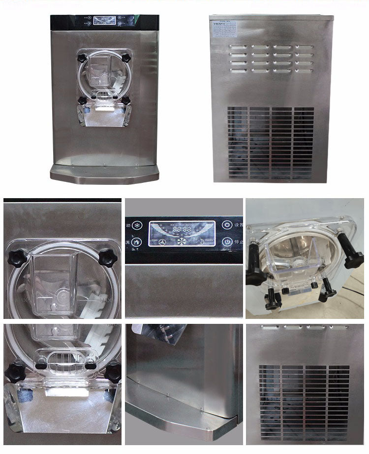 Commercial Hard Ice Cream Batch Freezer — Gelato Machine