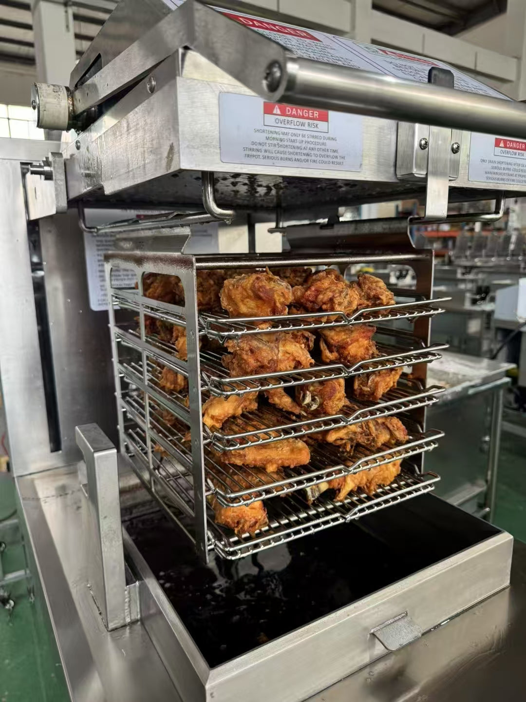 Commercial Electric Pressure Chicken Fryer — 55 L