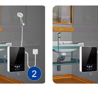 Instant Tankless Electric Water Heater — 7 kW WiFi App Control — превью изображения
