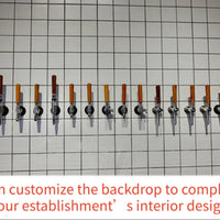 Vista previa de la imagen de Commercial All-in-One Craft Beer Wall Dispenser — Integrated Tap & Cooling