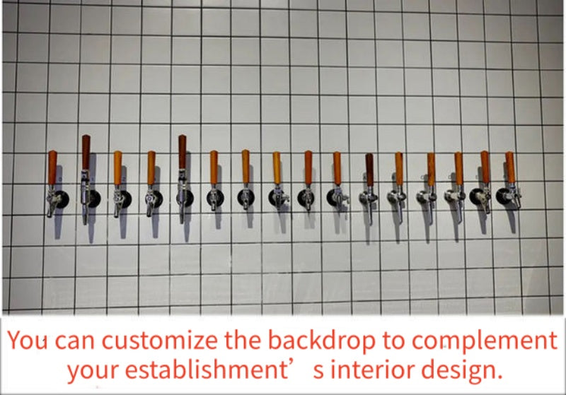 Commercial All-in-One Craft Beer Wall Dispenser — Integrated Tap & Cooling