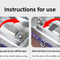 Commercial Gas Wok Burner Range — High-Pressure Stir-Fry Stove image preview