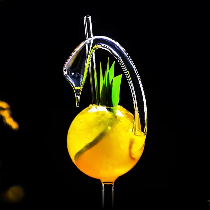Handcrafted Swan Cocktail Glass