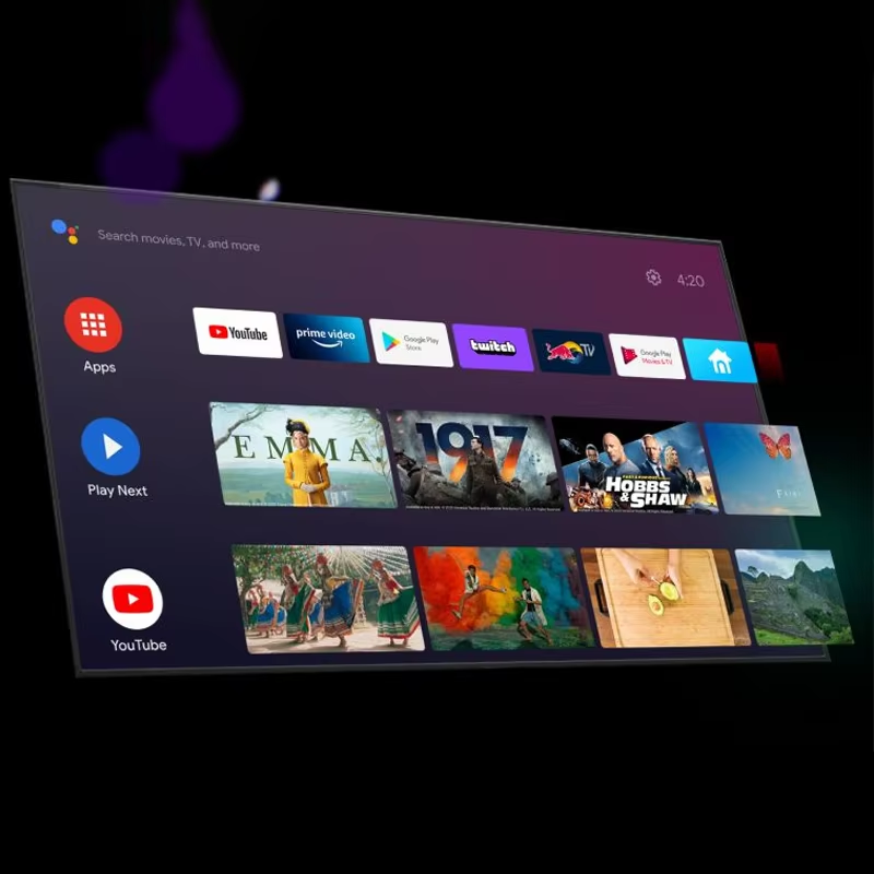 Large-Format Smart Hotel TV — 85–120" 4K UHD