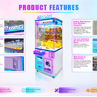 Commercial Claw Machine Prize Vending Cabinet with Bill Acceptor image preview