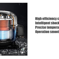 Automatic Wine Dispensing System — Lighted Stainless Steel Cooler image preview