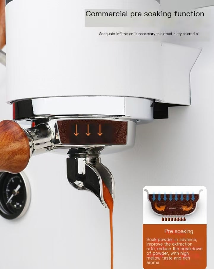 Commercial Semi-Automatic Espresso Machine — Touchscreen, 1- or 2-Group