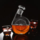 Engine Turbine Whiskey Decanter, 500 ml