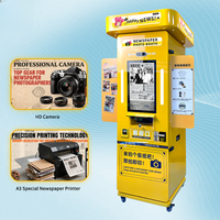 Commercial Photo Booth Vending Kiosk — Touchscreen, Custom Graphics image preview