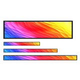 Ultra-Wide Stretched Bar LCD Display — Digital Signage Screen