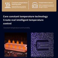 Dual-Zone Compressor Wine Cooler — 59-Bottle, Humidity Controlled image preview