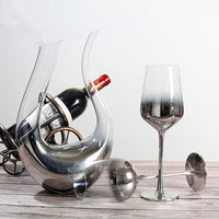 Liquimetal Crystal Wine Glass, Champagne Glass and Decanter image preview