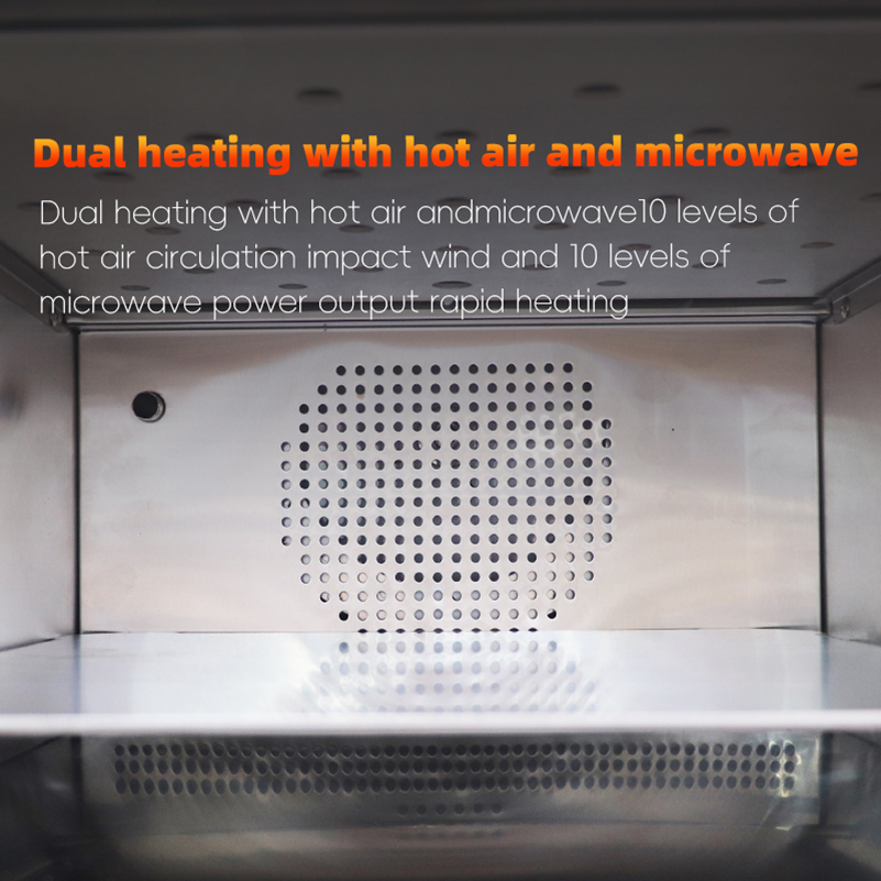 Commercial High-Speed Microwave Convection Speed Oven