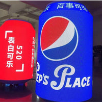 Cylindrical Can-Shaped LED Display — Custom Digital Signage Column image preview