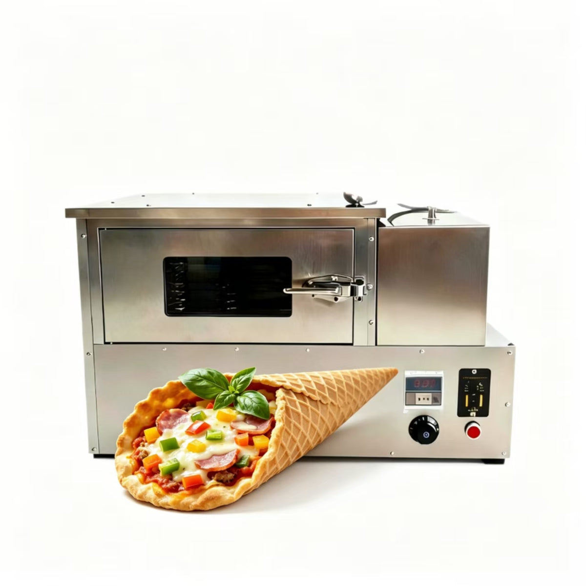Rotating Pizza Cone Oven