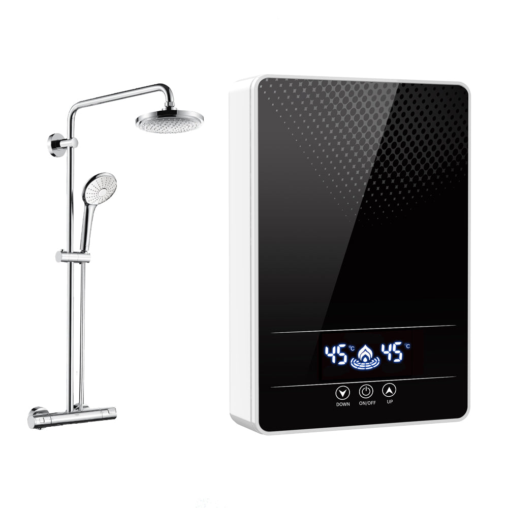 Instant Tankless Electric Water Heater — 7 kW WiFi App Control