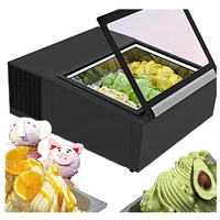 Countertop Gelato Display Freezer — 20 L Glass-Door Showcase image preview