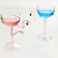Flamingo Cocktail Glass — 175ml Novelty Cocktail Cup image preview