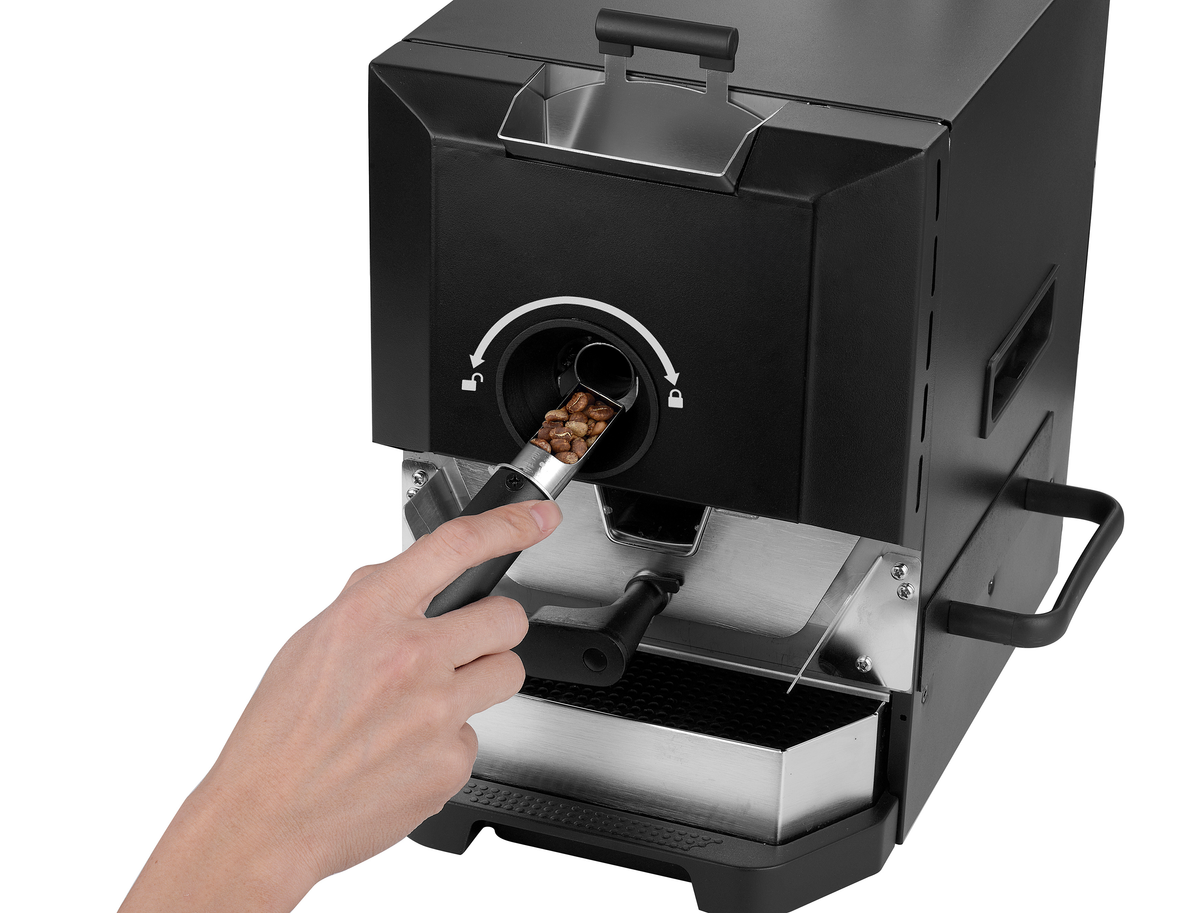 Commercial Electric Coffee Roaster — 1 kg, Touchscreen Control