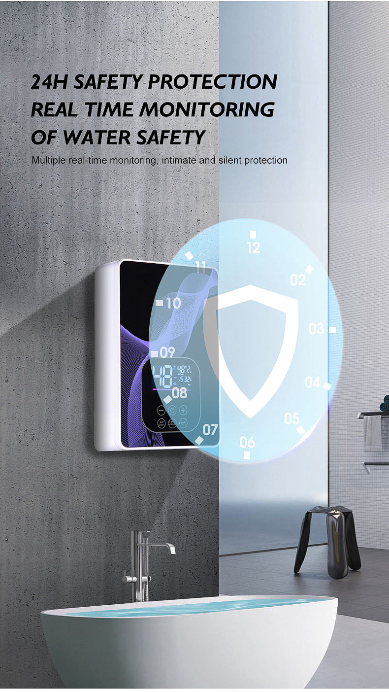 Instant Electric Tankless Water Heater — Touch Control