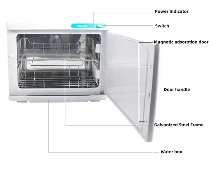 Commercial UV Towel Warmer & Sterilizer Cabinet — 23L