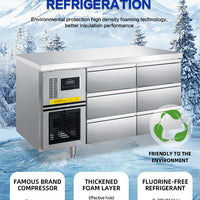 Commercial Undercounter Drawer Refrigerator — GN Chiller image preview